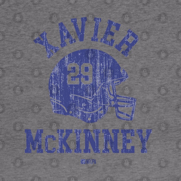 Xavier McKinney New York G Helmet Font by TodosRigatSot